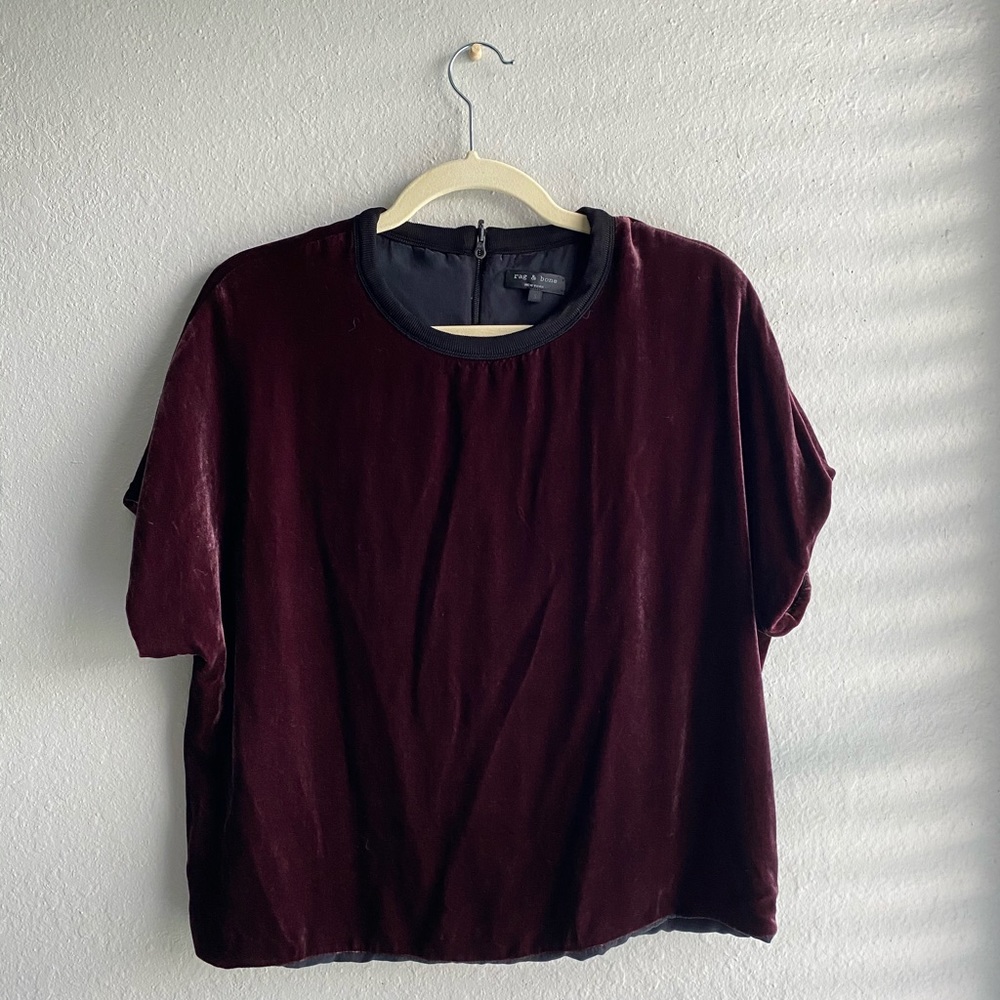 Burgundy Top